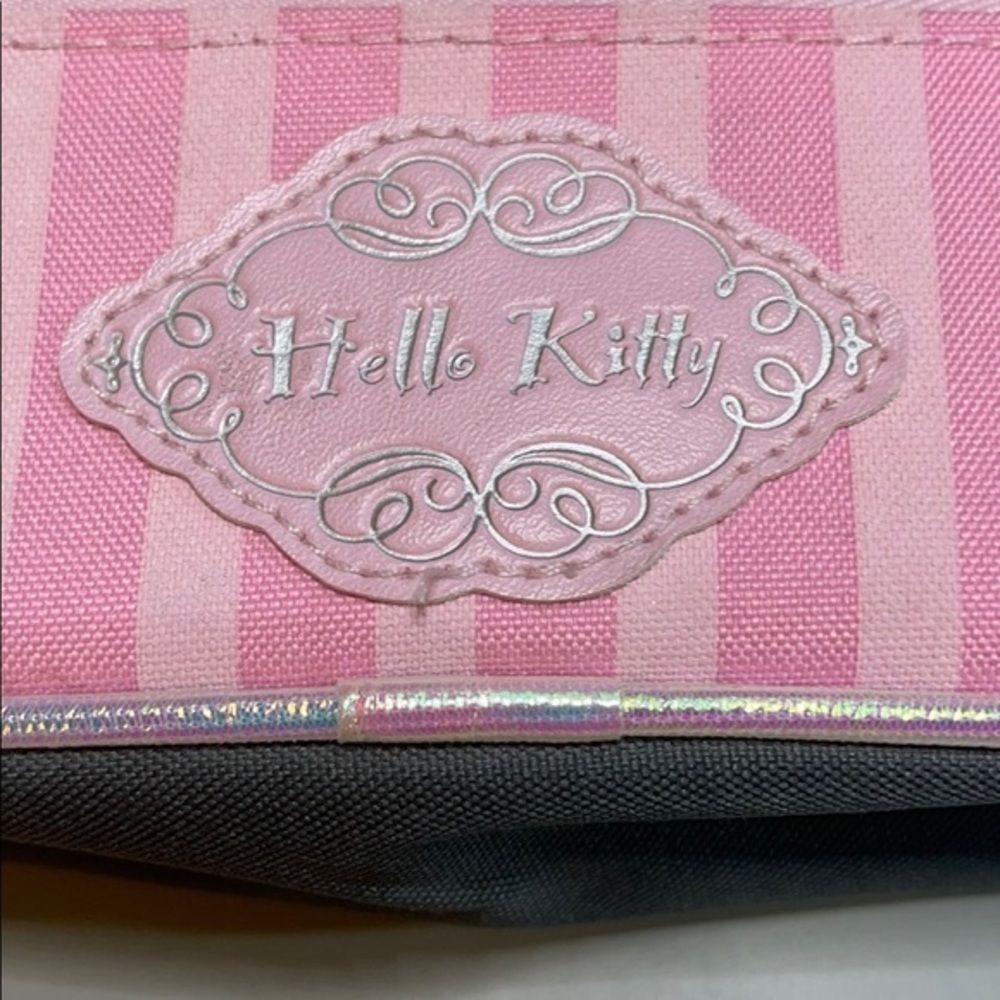 Sanrio Hello Kitty pink/gray pencil pouch - Picture 4 of 7
